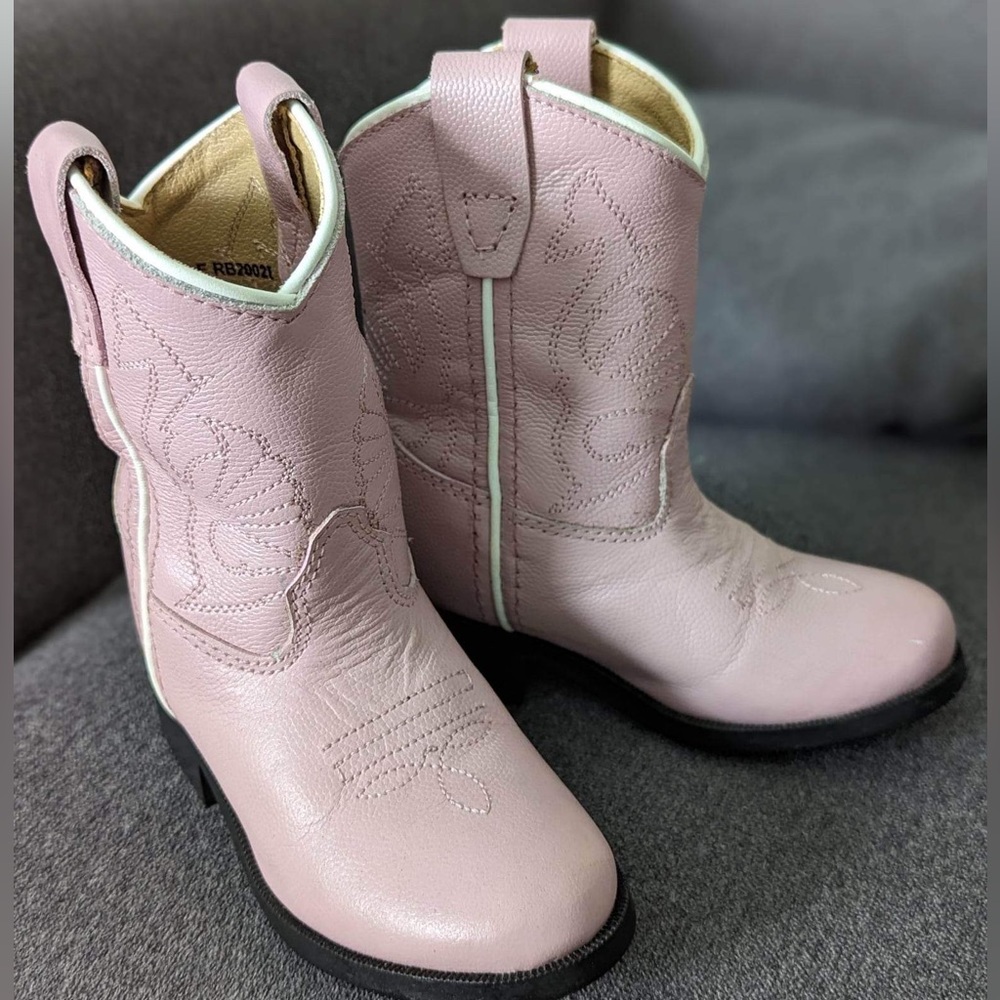 Toddler Pink Cowboy Boots